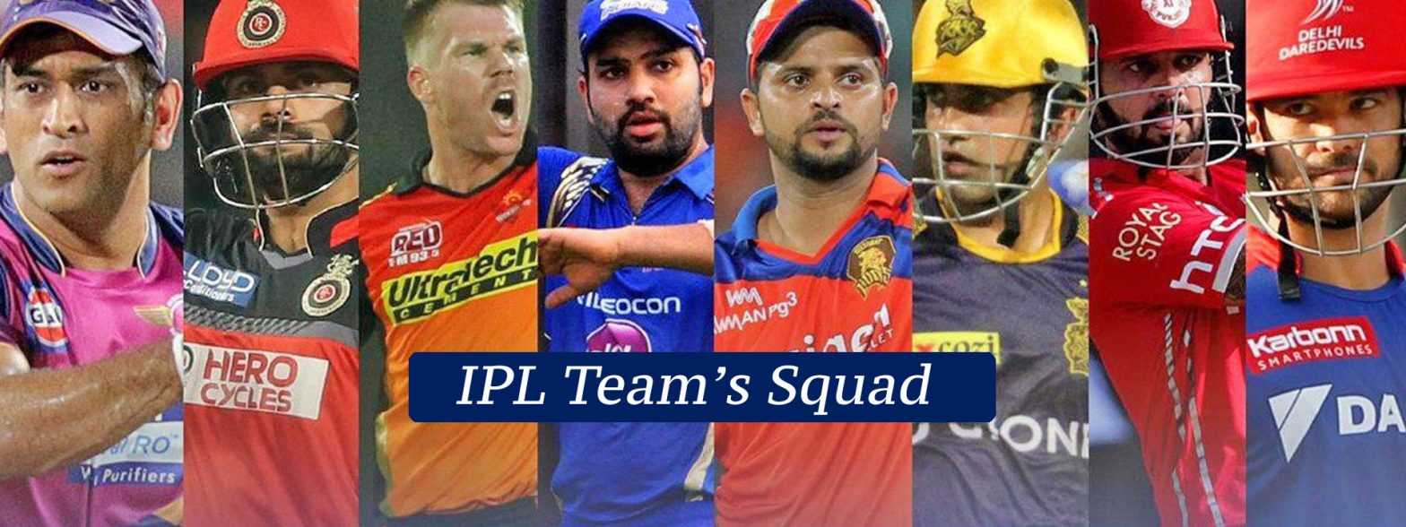 IPL 2019 Teams players list